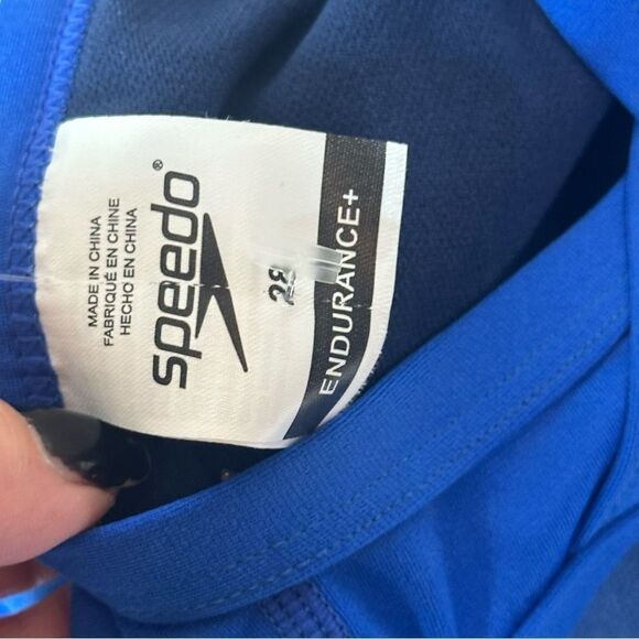 Speedo Endurance+ Blue Swimsuit - Picture 8 of 9